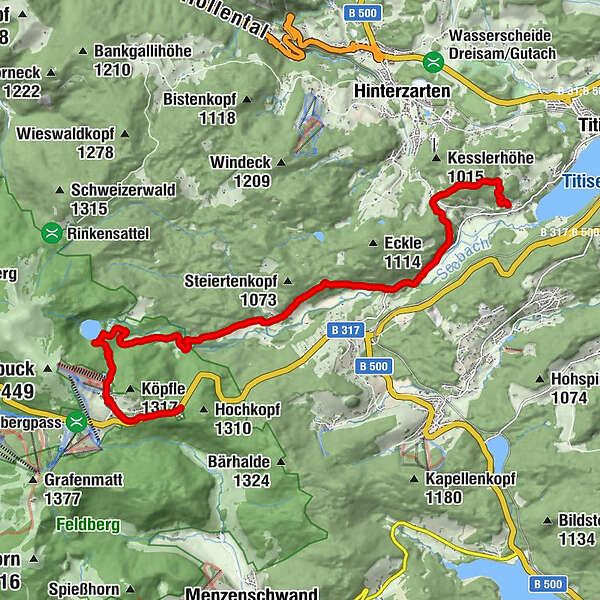 Vom Titisee Zum Feldberg Baden W Rttemberg Deutschland Bergfex