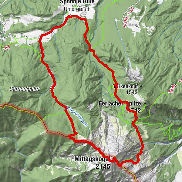 Mittagskogel Rundwanderung Bergfex Wanderung Tour K Rnten