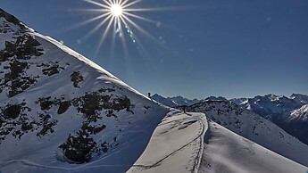 Testa di Frä, versant Nord Ouest, Vallée d'Aoste, Planaval, randonnée à skis, one x2