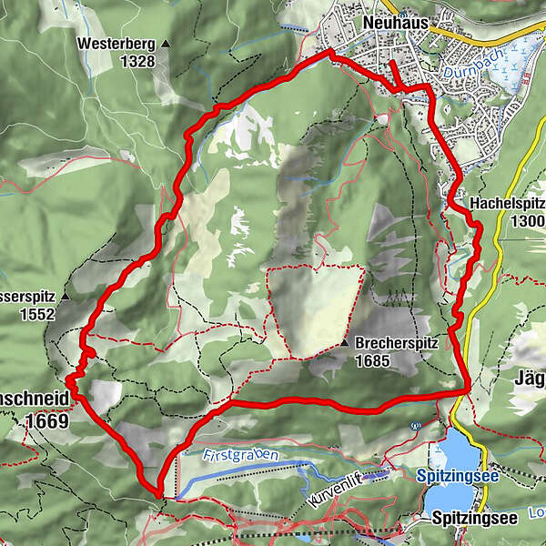 Neuhaus - Bodenschneidhaus - Bodenschneid - Spitzingsattel - BERGFEX ...