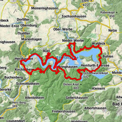 mountainbike tour edersee