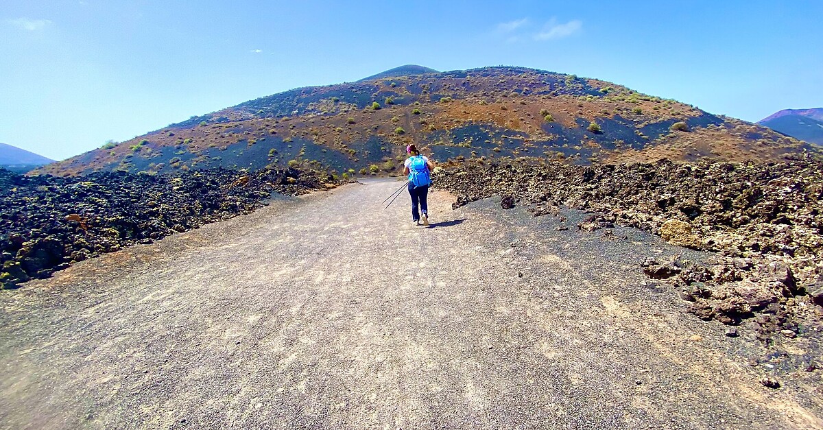 Caldera de la Rilla (Santa Catalina) e cima Montana Los Rodeos ...