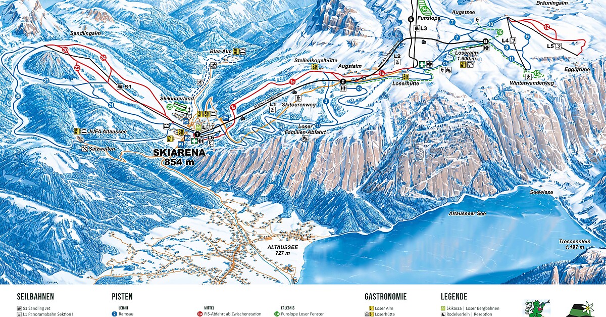 MÃ©tÃ©o de montagne Loser, 1800m - bergfex