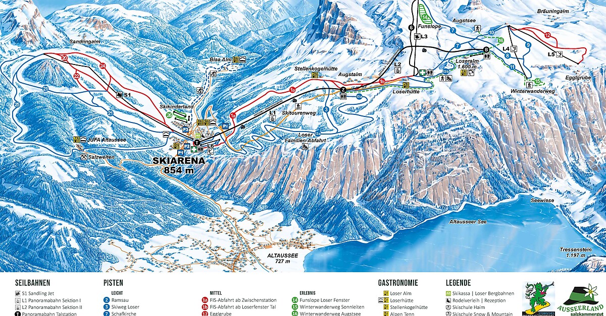 BERGFEX-MÃ©tÃ©o montagne Loser / Altaussee / SchneebÃ¤ren - Bulletin mÃ©tÃ©orologique