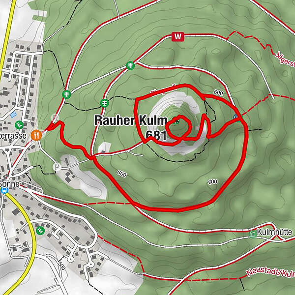 Neustadt Am Kulm Rauher Kulm BERGFEX Wanderung Tour Bayern