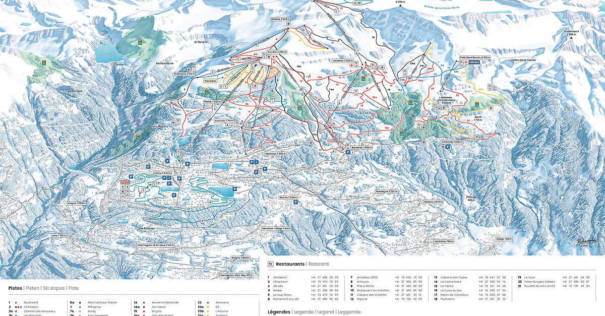 BERGFEX: Forfait de ski Crans - Montana - Tarifs im Station de ski Crans - Montana - Prix des billets