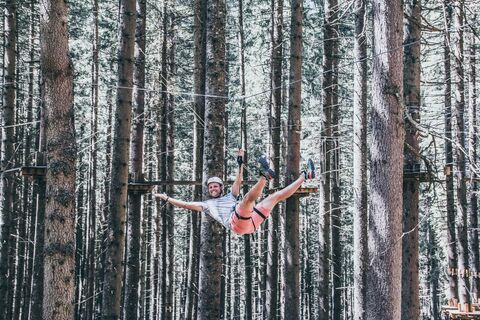 High ropes course in Gerlos