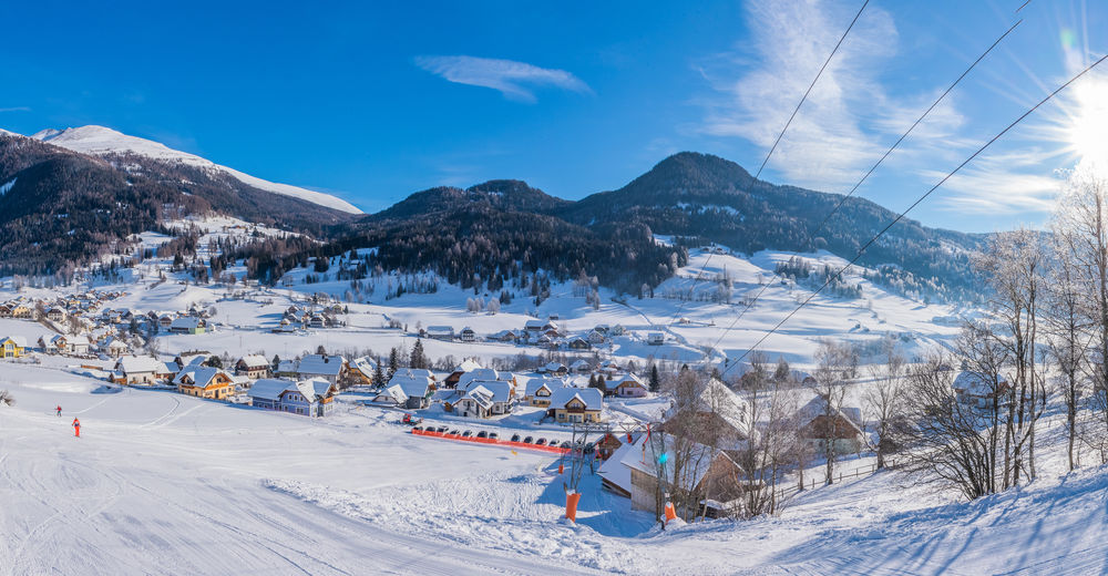 Pisteplan Skiområde Lessach