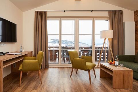 Himmelreichsuite im 4 Sterne Natur- & Genießerhotel Der Birkenhof Oberstaufen im Allgäu