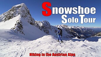 Solo Snowshoe Tour in Austria with my Tubbs Mountaineer - Triebener Tauern - Kerschkern 2225m