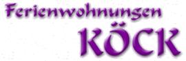 Logo Ferienwohnungen Köck