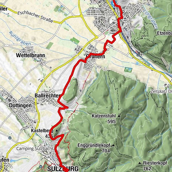 Himmelreich-Jak... - BERGFEX - Pilgerweg - Tour Baden-Württemberg