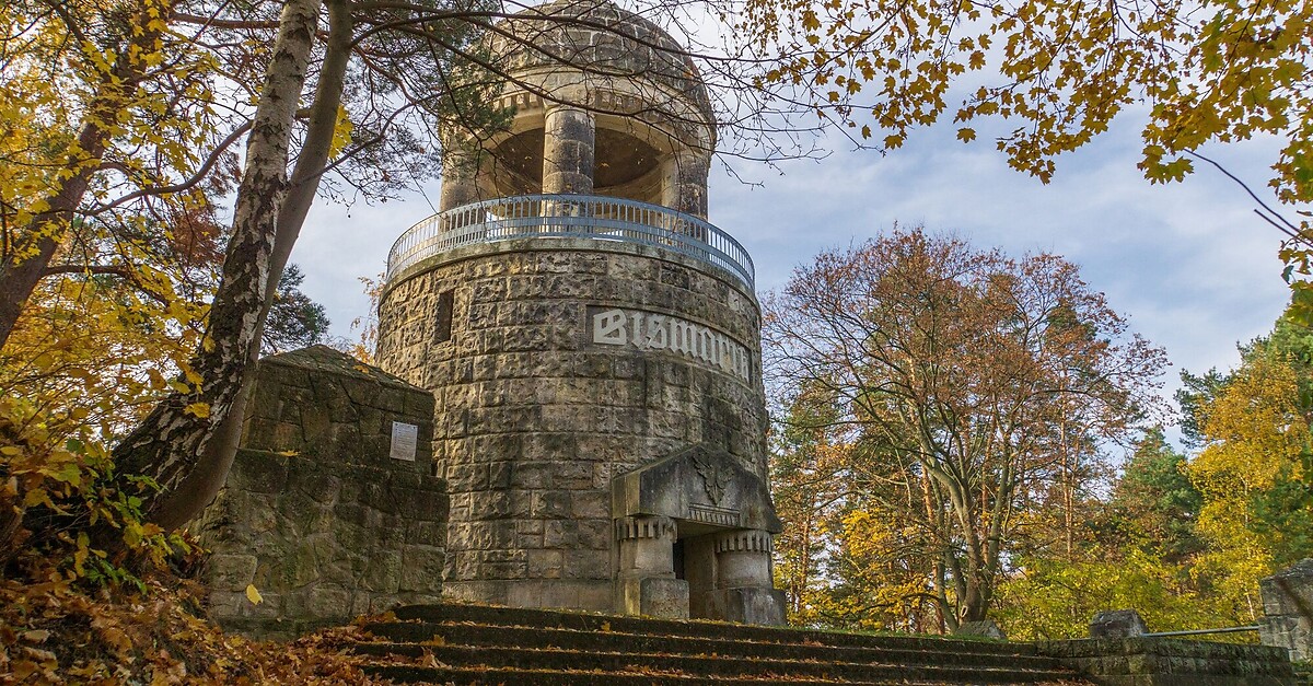 Landschaftspark Spiegelsberge BERGFEX Wanderung Tour SachsenAnhalt