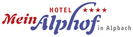 Logotipo Hotel Alphof