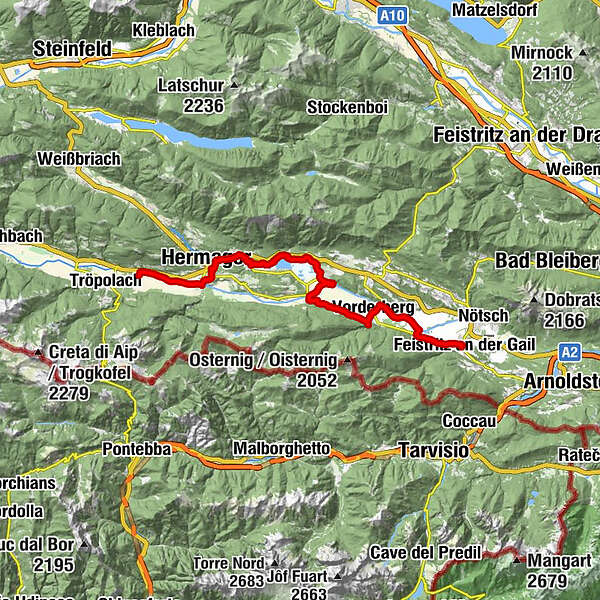 Gasthof Trattoria Gostilna Alte Post Ortsburg Vorderberg