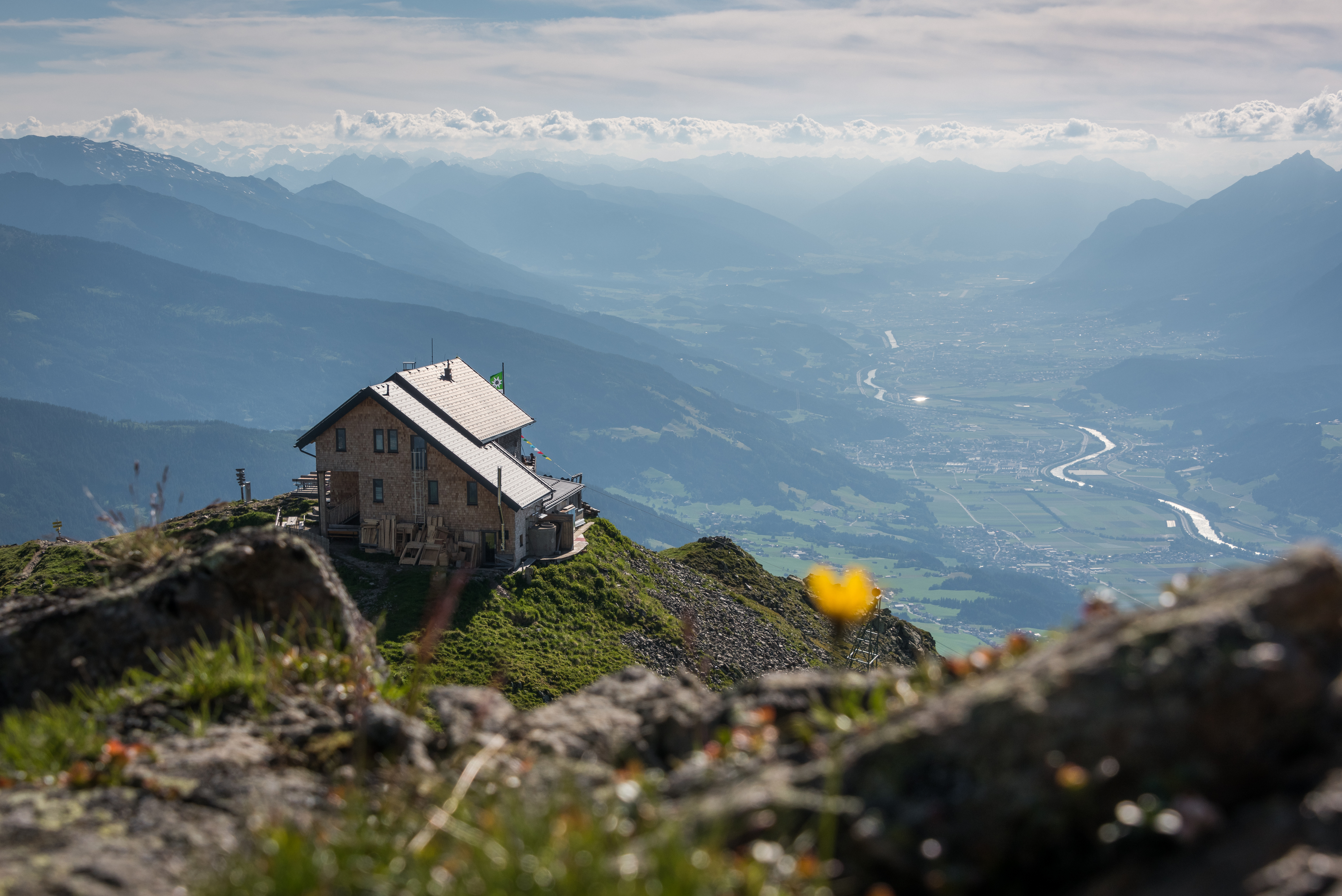 BERGFEX: Panoramakarte Silberregion Karwendel: Karte Silberregion