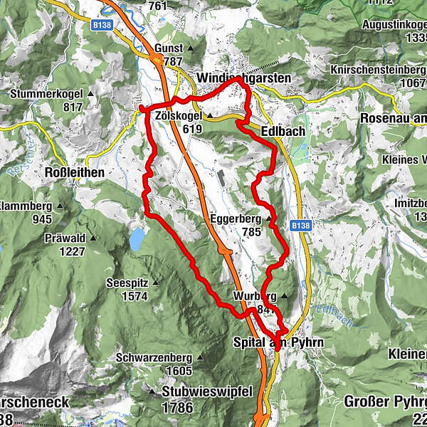 Seebach Spital Am Pyhrn Gasthof Zur Post Garstner Eck BERGFEX