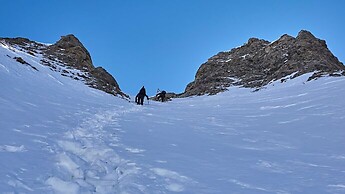 Col de Liconi, vallée d'Aoste, randonnée en ski,  Courmayeur, one X2