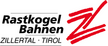 Logotipo Rastkogel Bahnen / Tux-Vorderlanersbach / Zillertal