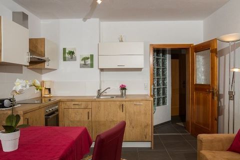 Wohnküche Ferienwohnung Sonnberg
