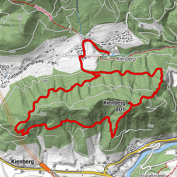 Micheldorf in Oberösterreich Kienberg BERGFEX Wanderung Tour