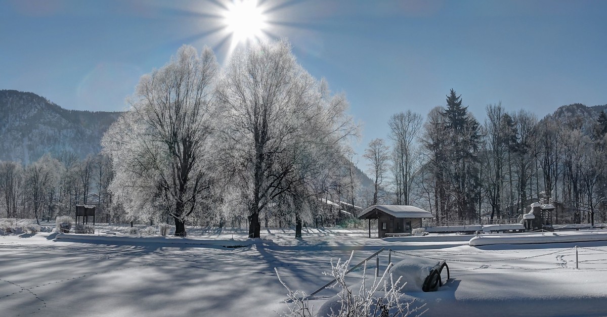 Inzell Panorama Runde BERGFEX Winterwandern Tour Bayern