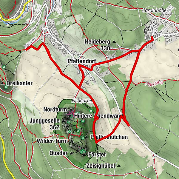 Parkhotel Margaretenhof Zur Mühle Gasthaus Zum Pfaffenstein