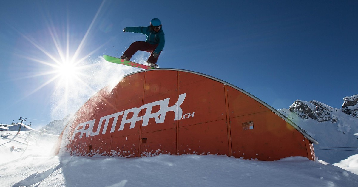 BERGFEX: Schneebericht/Schneehöhen Snowpark Fruttpark.ch Skigebiet ...