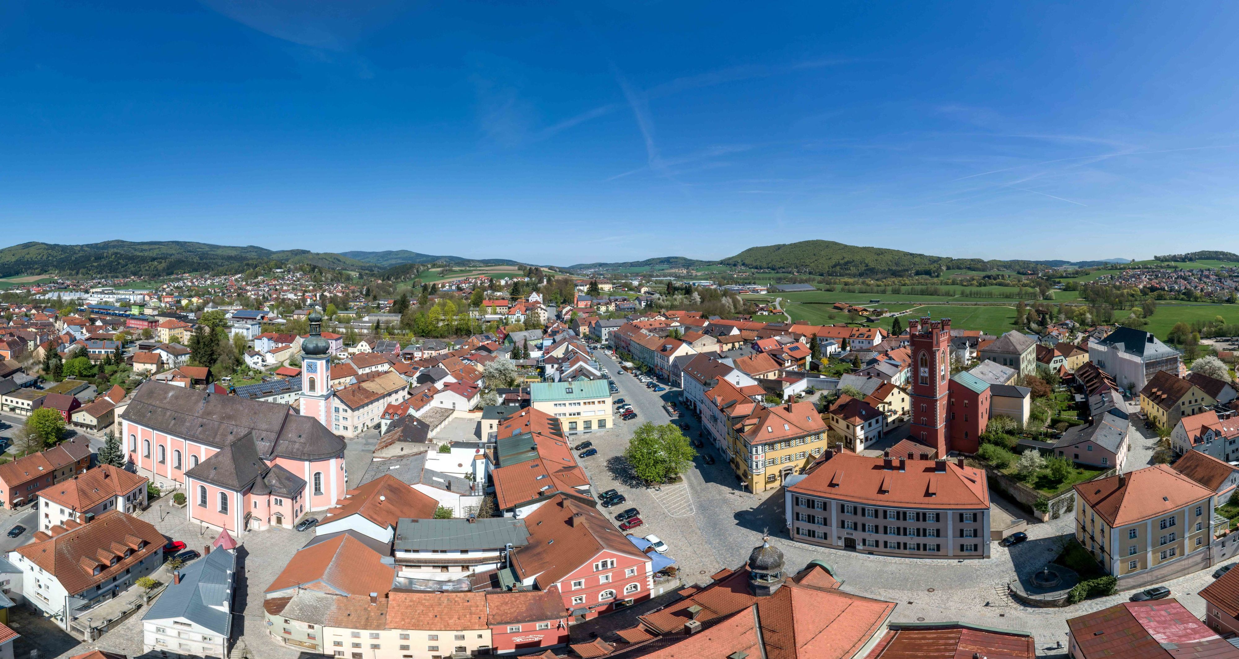 BERGFEX Panoramakarte Furth im Wald Karte Furth im Wald Alm Furth