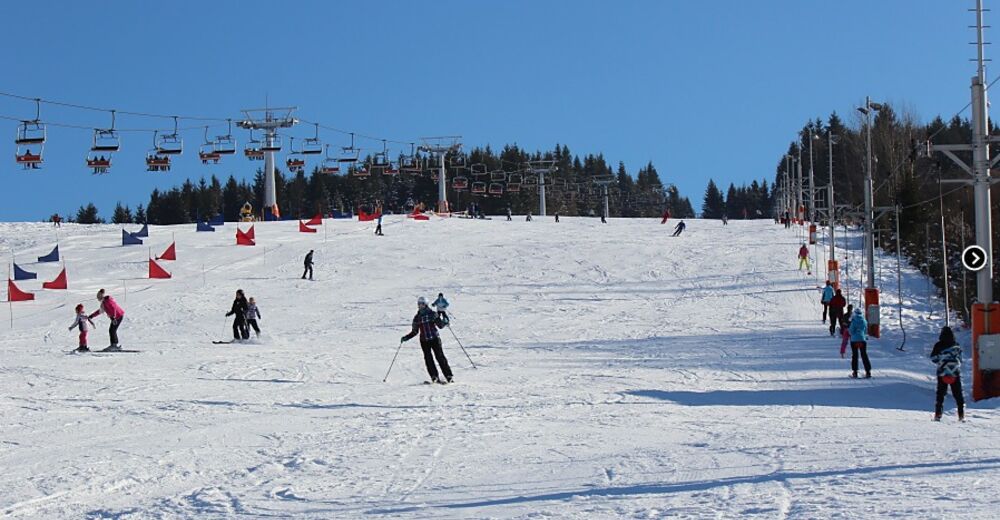 Pistenplan Skigebiet Krušetnica