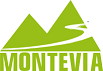 Логотип Montevia - Rafting-, Kanu-, und Floßbauevents