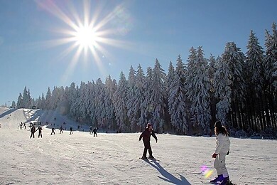 BERGFEX: Ski resort Weißer Stein Eifel - Skiing holiday Weißer Stein Eifel