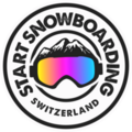 Logotipo Start Snowboarding Snowboardschule Flumserberg