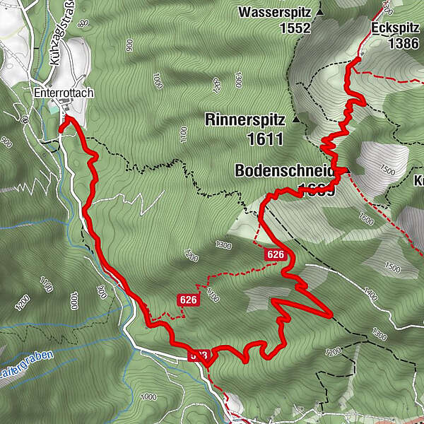 Bodenschneidhaus - Bodenschneid - Enterrottach - BERGFEX - Wanderung ...