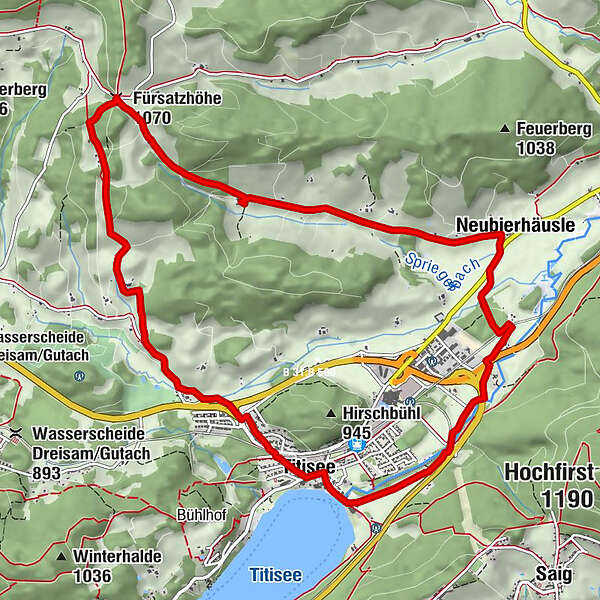 Von Titisee Nach Neustadt Und Ber Das Idyllische Spriegelsbach Zur Ck