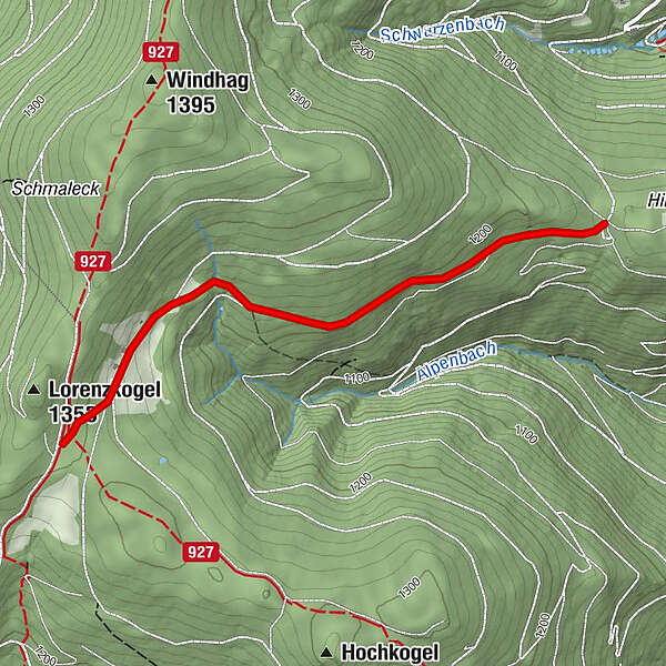 VORSCHAU Steirische Wexl Trails Thalberger Schwaig Route BERGFEX