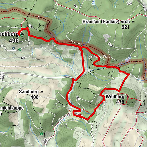 Kräuterbaude "Am Wald" Wachberg Berggaststätte Wachbergbaude LuisenQuelle BERGFEX