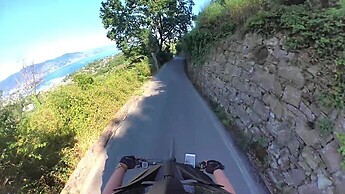 Portofino Nationalpark Trail Teil 2 Abfahrt