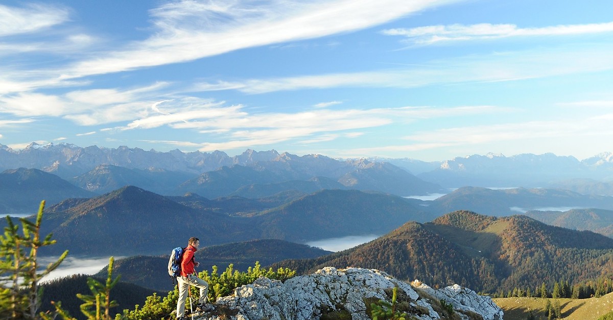 Brauneck: Großer Höhenweg - Aussichtstour über dem Isartal - BERGFEX ...