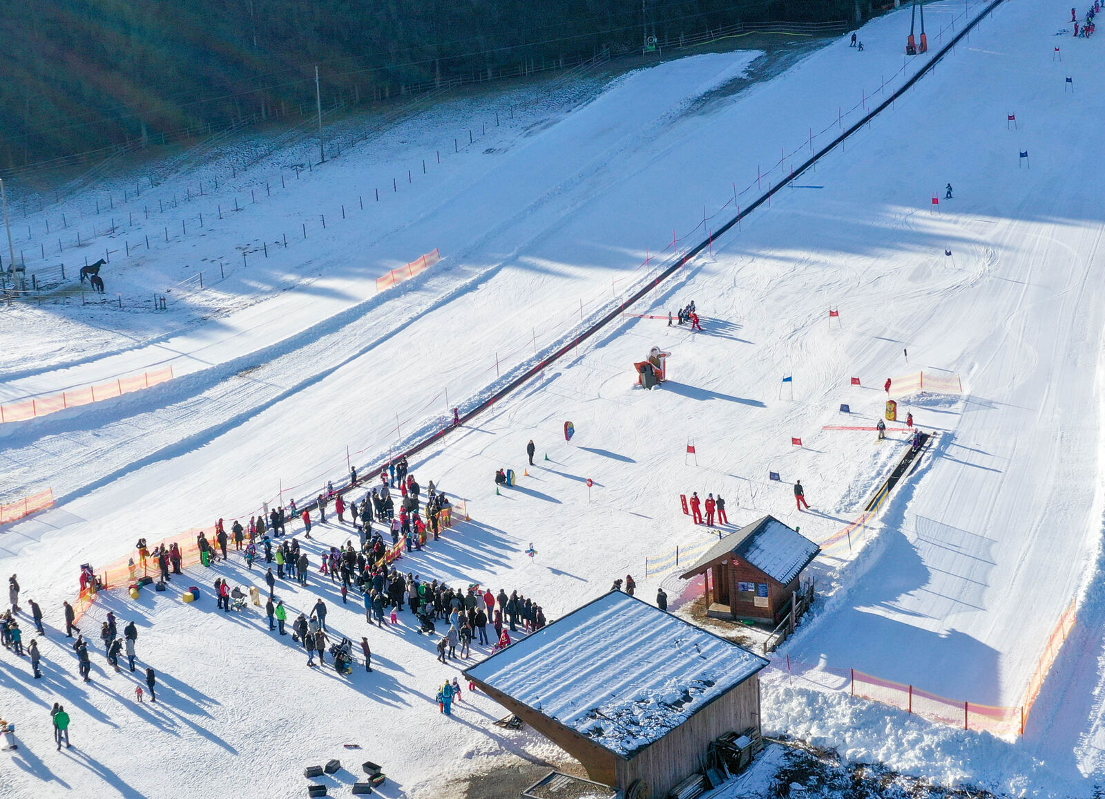Pistenplan Skigebiet Ochsengartenlift / Paternion