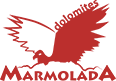 Logo Marmolada Gletscher