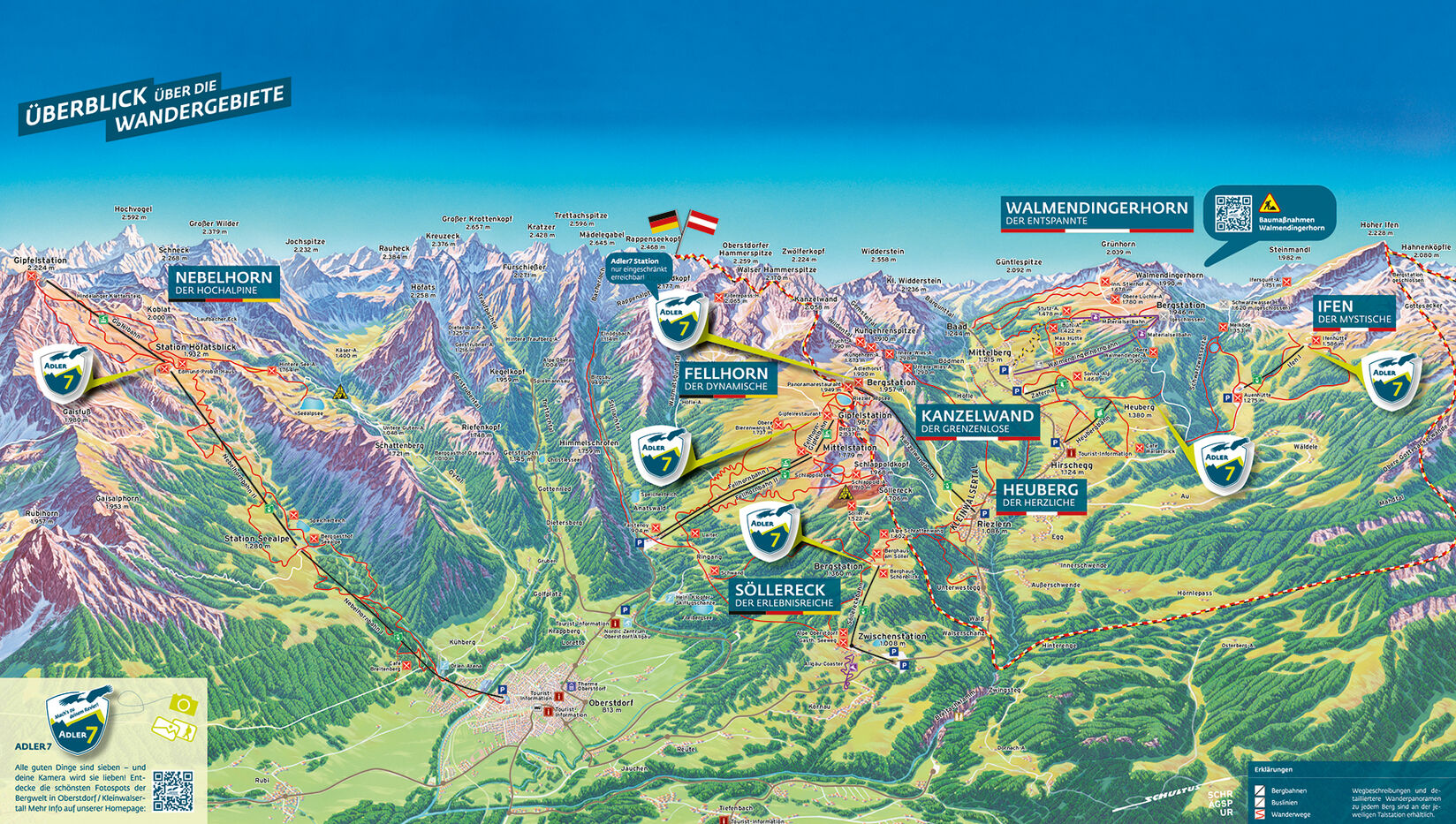 PistenplanSkigebiet Fellhorn - Kanzelwand
