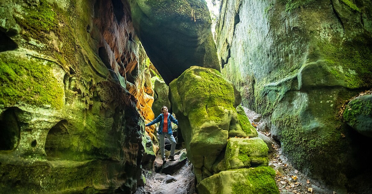 Naturwanderpark Delux Felsenweg Teufelsschlucht Ernzen Bergfex