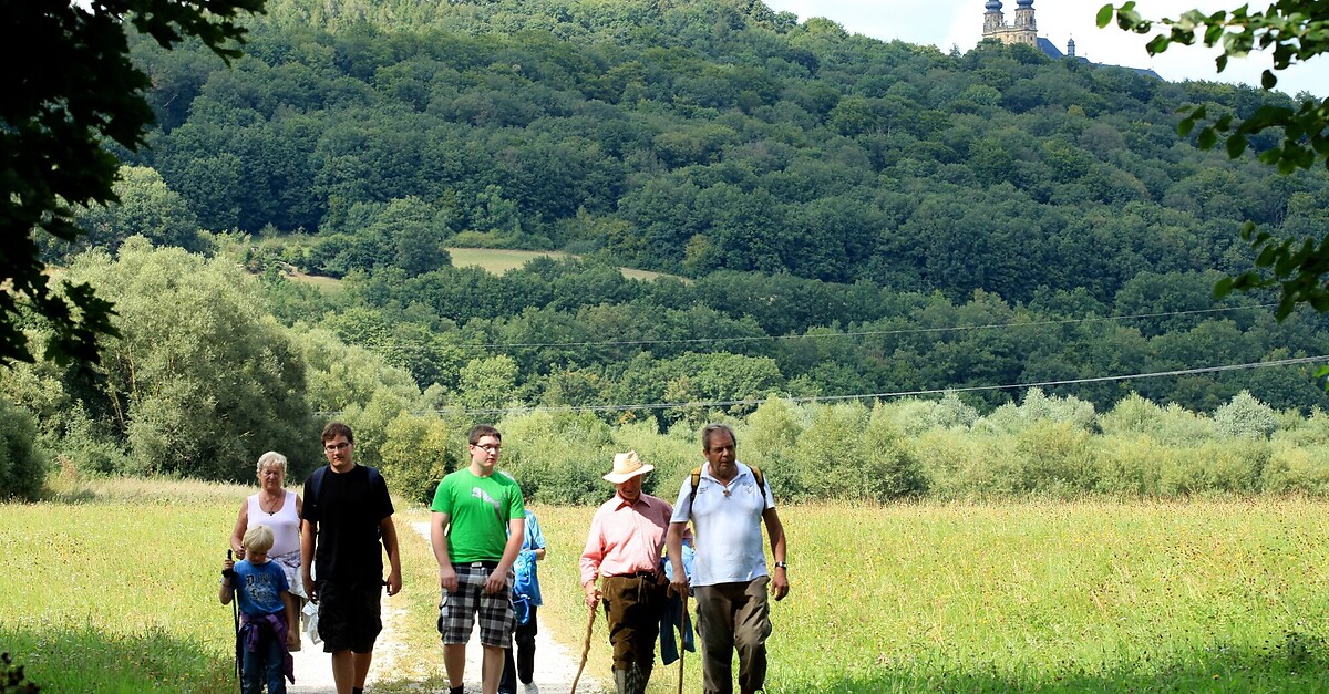 Pilgerweg – Variante Untermerzbach – Vierzehnheiligen - BERGFEX ...