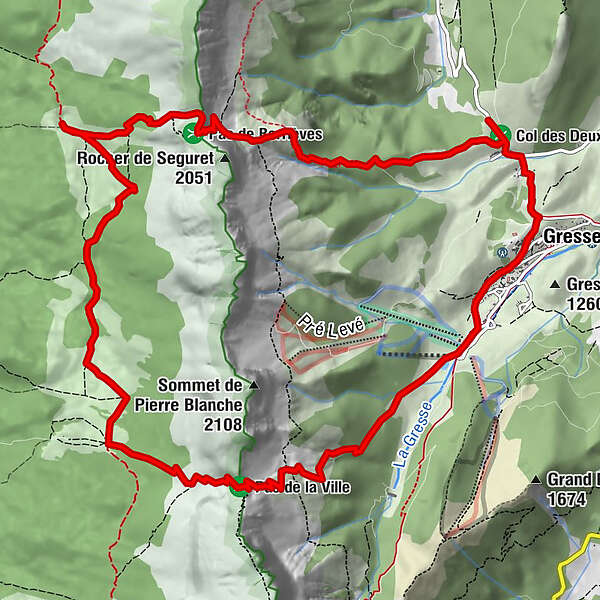 Hauts Plateaux du Vercors par le Pas de Berrièves et le Pas de la Ville