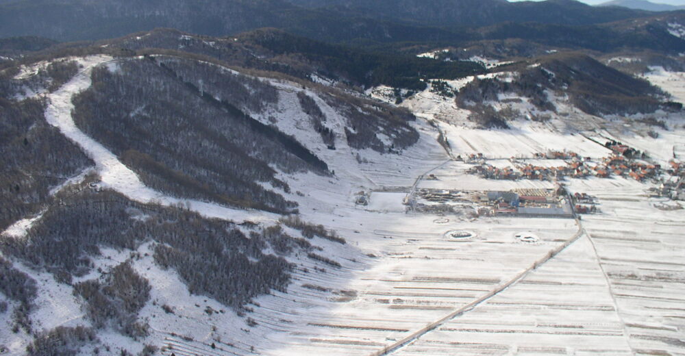 Pistenplan Skigebiet Čelimbaša