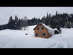 Kreuzschober-Runde mit Schneeschuhen
