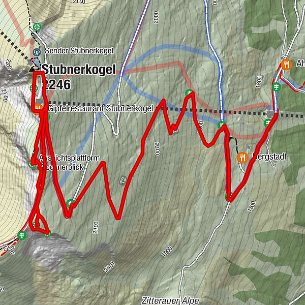 BHG DW Stubnerkogel Felsenweg Stubnerkogelbahn BERGFEX