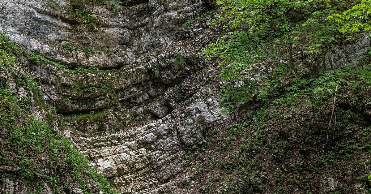 Die Combe Grède und ihre beeindruckenden Felsen La Combe Grède avec