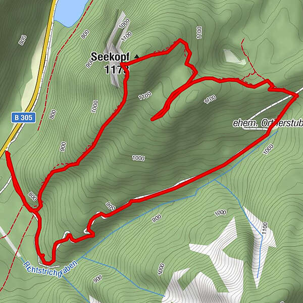 Seekopf Ruhpolding Bayern BERGFEX Bergwandern Tour Bayern